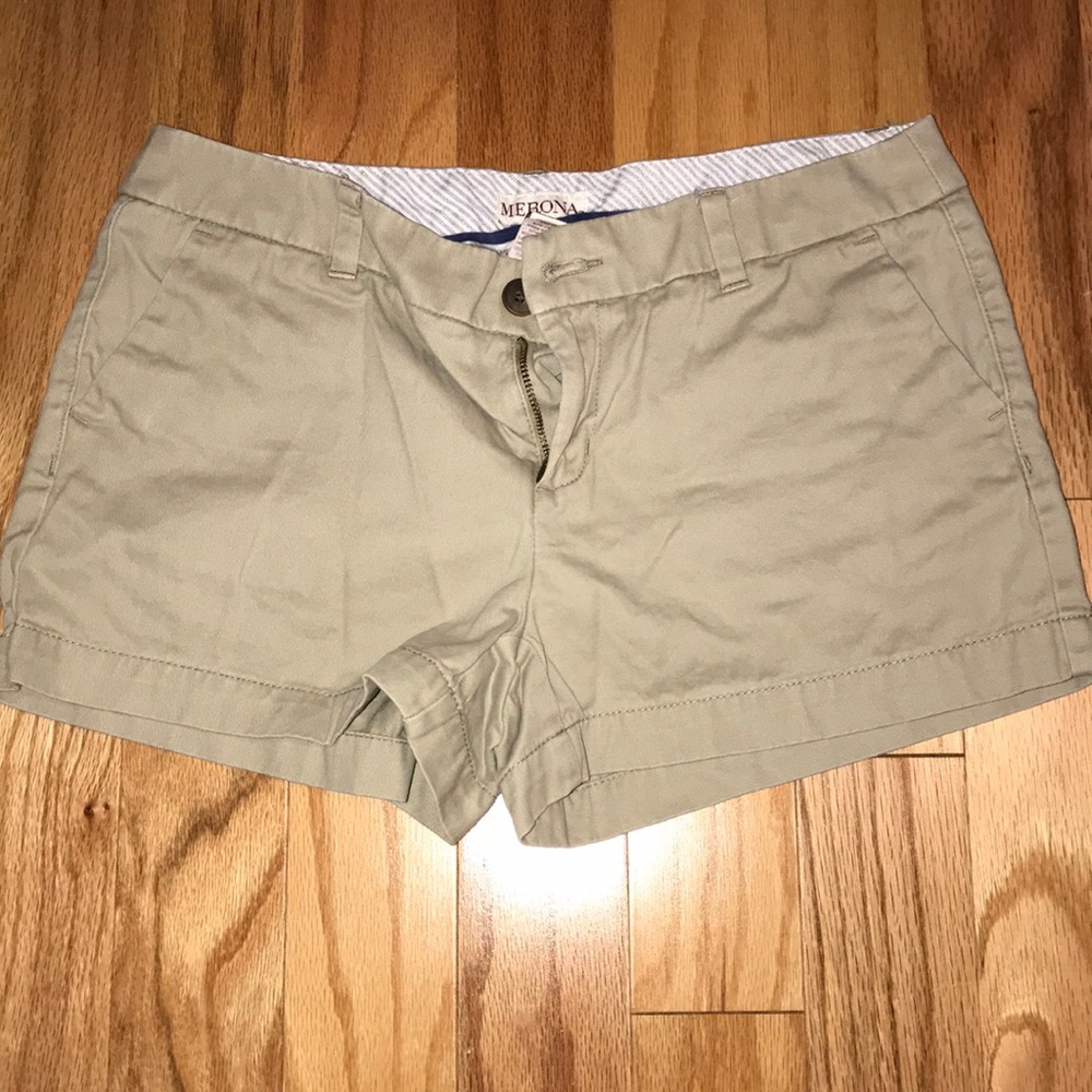 Khaki shorts from target